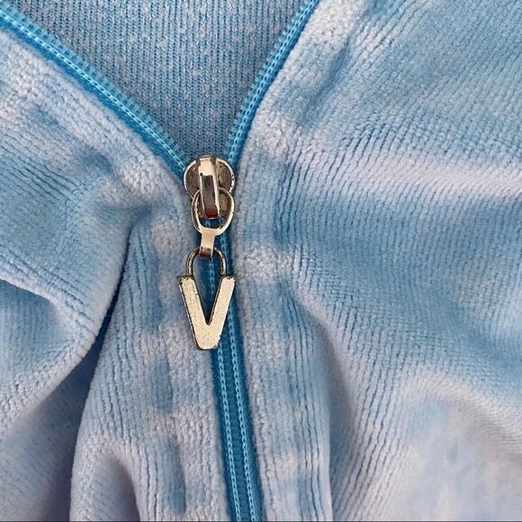Victoria’s Secret Velvet Full Zip Hoodie - Picture 4 of 6